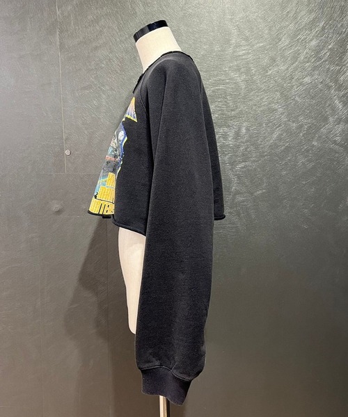 PAGEBOY(ページボーイ)の「リメイクライクショートスウェット(スウェット・レディース・ブラック/スカイブルー/オートミール・FREE)」の19枚目の写真