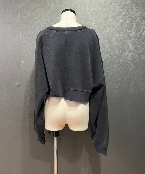 PAGEBOY(ページボーイ)の「リメイクライクショートスウェット(スウェット・レディース・ブラック/スカイブルー/オートミール・FREE)」の20枚目の写真