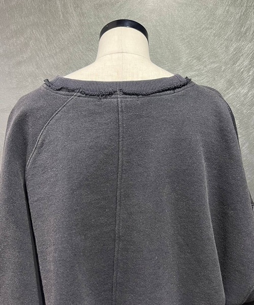 PAGEBOY(ページボーイ)の「リメイクライクショートスウェット(スウェット・レディース・ブラック/スカイブルー/オートミール・FREE)」の22枚目の写真