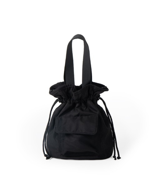 MAISON mou(メゾンムー)の「【recomend selection/セレクト】シャーリングショルダーバッグ(ショルダーバッグ・レディース・ネイビー/オフホワイト/カーキ/ブラック・FREE)」の10枚目の写真