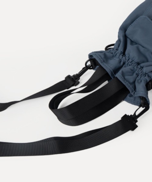 MAISON mou(メゾンムー)の「【recomend selection/セレクト】シャーリングショルダーバッグ(ショルダーバッグ・レディース・ネイビー/オフホワイト/カーキ/ブラック・FREE)」の16枚目の写真