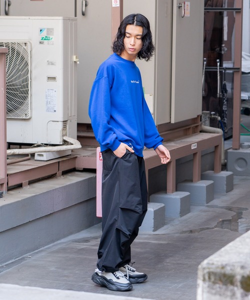 UNIIT（ユニット）の「バックプリントBIGクルー（スウェット・メンズ・ブルー系その他2/ホワイト系その他2/グレー系その他/グレー系その他2・MEDIUM/LARGE）」の14枚目の写真
