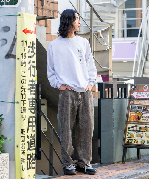 UNIIT（ユニット）の「バックプリントBIGクルー（スウェット・メンズ・ブルー系その他2/ホワイト系その他2/グレー系その他/グレー系その他2・MEDIUM/LARGE）」の8枚目の写真