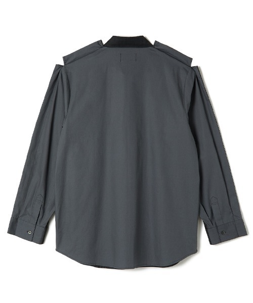 soduk（スドーク）の「stitching shirt（シャツ/ブラウス・レディース・チャコール・ONE SIZE）」の8枚目の写真