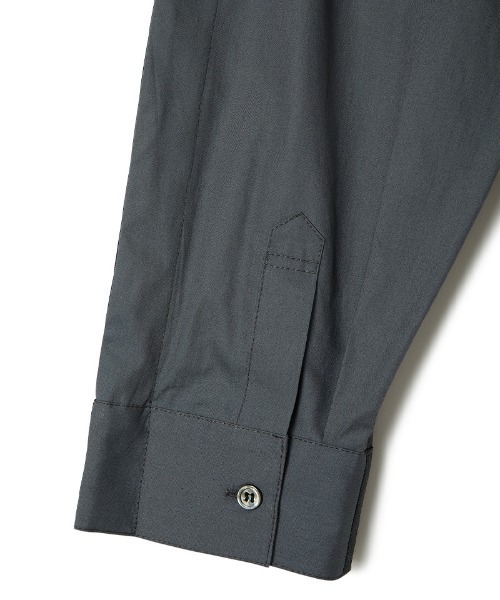 soduk（スドーク）の「stitching shirt（シャツ/ブラウス・レディース・チャコール・ONE SIZE）」の10枚目の写真