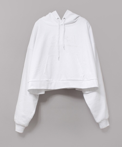 RNA（アールエヌエー）の「M2198 ショートフーディー（パーカー・レディース・ブラック/ホワイト/ライム・MEDIUM）」の21枚目の写真