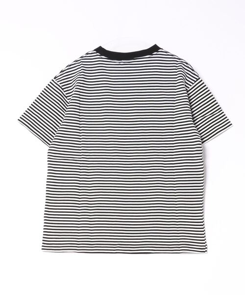 STRAY SHEEP(ストレイシープ)の「【STRAY SHEEP/ストレイシープ】ボーダーTシャツ/半袖Tシャツ(Tシャツ/カットソー・レディース・ブラック/グレー・MEDIUM/LARGE)」の20枚目の写真