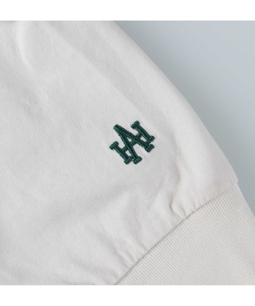 Right-on（ライトオン）の「【Hollywood athletic co】バックプリントロングTシャツ（Tシャツ/カットソー・メンズ・ホワイト/グリーン・XL/L/M）」の3枚目の写真