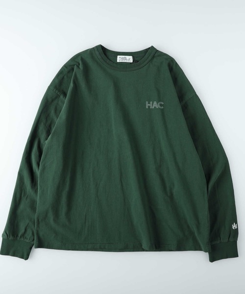 Right-on（ライトオン）の「【Hollywood athletic co】バックプリントロングTシャツ（Tシャツ/カットソー・メンズ・ホワイト/グリーン・XL/L/M）」の8枚目の写真