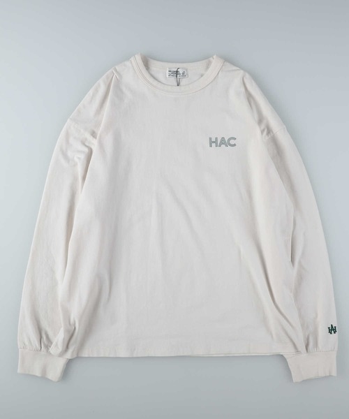 Right-on（ライトオン）の「【Hollywood athletic co】バックプリントロングTシャツ（Tシャツ/カットソー・メンズ・ホワイト/グリーン・XL/L/M）」の10枚目の写真