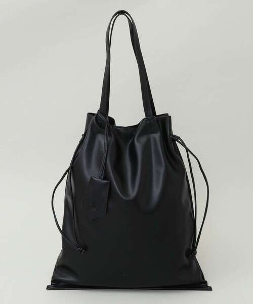 CONVERSE TOKYO（コンバーストウキョウ）の「CANVAS GATHERED TOTE BAG（トートバッグ・レディース・ブラック系その他/ブラック/ベージュ/グリーン系その他・FREE）」の8枚目の写真