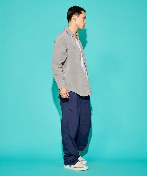 BURLAP OUTFITTER（バーラップアウトフィッター）の「GENERAL B.D. SHIRT PRINTED / ジェネラル ボタンダウン シャツ（シャツ/ブラウス・メンズ・チャコールグレー/ブルー・LARGE/MEDIUM/X-LARGE/SMALL）」の5枚目の写真