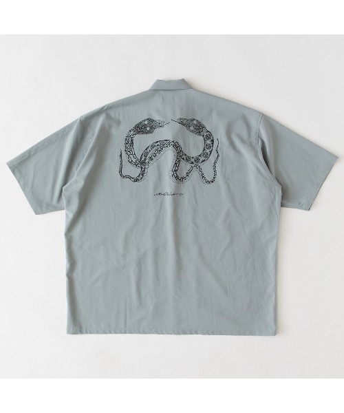 FAT（エフエイティー）の「F.A.T ANUVIS（エフエーティー ANUVIS）（シャツ/ブラウス・メンズ・ベージュ/グリーン・X-LARGE）」の3枚目の写真