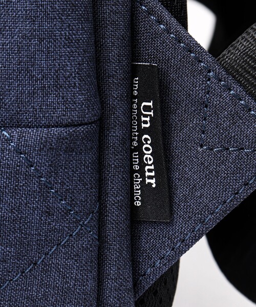 Un coeur(アンクール)の「【Un coeur/アンクール】K908229 別注バックパック(バックパック/リュック・メンズ・ブラック/ネイビー・FREE)」の8枚目の写真