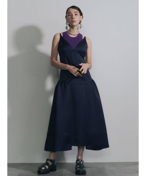 UN3D. キャミソール 38 ネイビー UN3D. キャミソール 38 ネイビー