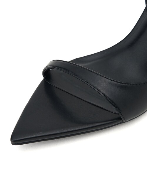 ODETTE E ODILE（オデットエオディール）の「【WEB限定】ポインテッドアシンメトリーウェッジ サンダル60●（サンダル・レディース・シルバー/ホワイト/ブラック・22cm/22.5cm/23cm/23.5cm/24cm/24.5cm）」の16枚目の写真