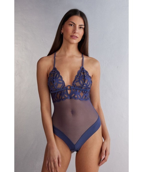 Flower Paisley レース ボディスーツ | Intimissimi