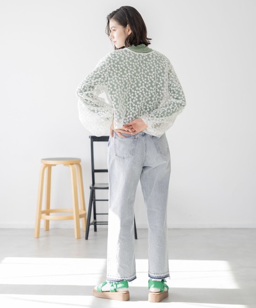 niko and...（ニコアンド）の「オリジナルパテッドサンダル（サンダル・レディース・キャメル/グリーン・SMALL/LARGE/MEDIUM）」の5枚目の写真