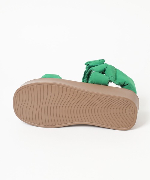 niko and...（ニコアンド）の「オリジナルパテッドサンダル（サンダル・レディース・キャメル/グリーン・SMALL/LARGE/MEDIUM）」の10枚目の写真