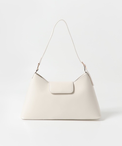 URBAN RESEARCH ROSSO WOMEN（アーバンリサーチ　ロッソ）の「ワンショルダースリムバッグ（ショルダーバッグ・レディース・ホワイト/ブラック・-）」の6枚目の写真