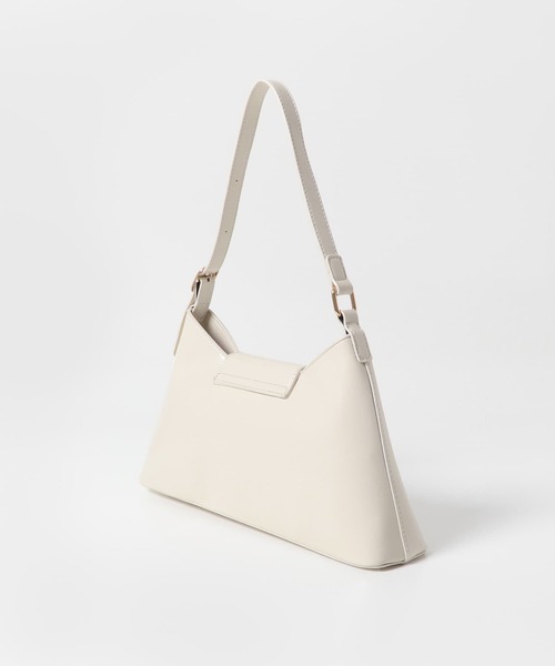 URBAN RESEARCH ROSSO WOMEN（アーバンリサーチ　ロッソ）の「ワンショルダースリムバッグ（ショルダーバッグ・レディース・ホワイト/ブラック・-）」の7枚目の写真