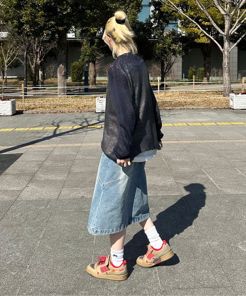 sedacle(セダクル)の「ニュアンスグラデーション透かしニット(ニット/セーター・メンズ・グレー/チャコールグレー/ブルー・SMALL/MEDIUM/LARGE)」の8枚目の写真