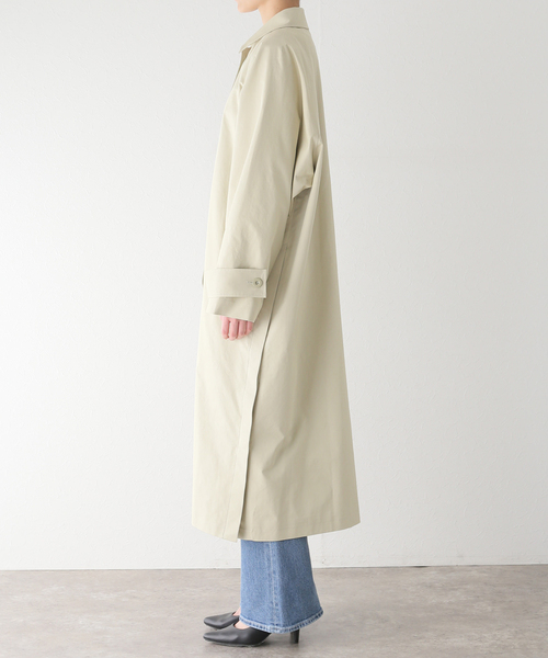 SLOBE IENA(スローブイエナ)の「【le/ル 】 SIDE SLIT トレンチコート(トレンチコート・レディース・カーキ・FREE)」の2枚目の写真