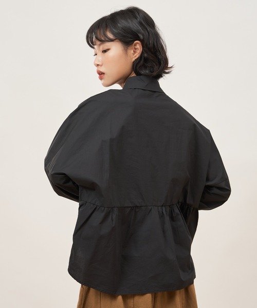 ROCOCO(ロココ)の「着回し力抜群なトレンドシャツ。(シャツ/ブラウス・レディース・ホワイト/ブラック・M~L)」の22枚目の写真
