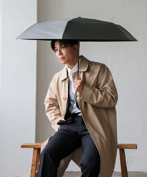 VitaFelice(ヴィータフェリーチェ)の「完全遮光 晴雨兼用折りたたみ日傘(ワンタッチ自動開閉)【遮光率100%・UV遮蔽率99.9%以上 】軽量 雨傘(折りたたみ傘・レディース・ブラック/ブルー/グレー/オフホワイト/ラベンダー/ネイビー/ピンク・FREE)」の4枚目の写真