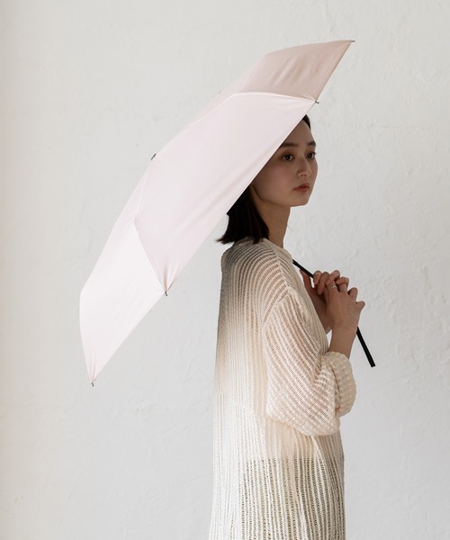 VitaFelice(ヴィータフェリーチェ)の「完全遮光 晴雨兼用折りたたみ日傘(ワンタッチ自動開閉)【遮光率100%・UV遮蔽率99.9%以上 】軽量 雨傘(折りたたみ傘・レディース・ブラック/ブルー/グレー/オフホワイト/ラベンダー/ネイビー/ピンク・FREE)」の1枚目の写真