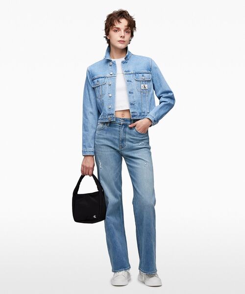 Calvin Klein(カルバン・クライン)の「ブロックバケット ショルダーバッグ(ハンドバッグ・レディース・ブラック・FREE)」の8枚目の写真