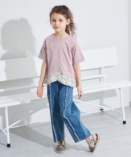 yori フリルデザイン 半袖Tシャツ yori フリルデザイン 半袖Tシャツ 楽天市場】胸元ギャザーフリル