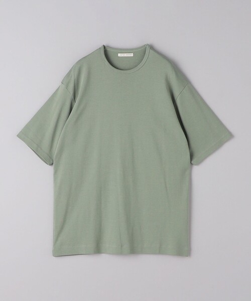 UNITED ARROWS（ユナイテッドアローズ）の「オーガニックコットン ナロ―バインダー Tシャツ（Tシャツ/カットソー・メンズ・ナチュラル/ライトピンク/オリーブ/ホワイト/ダークグレー/ネイビー・L/XL/S/M）」の22枚目の写真
