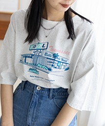 LEPSIM | プリントBIG-Tシャツ 111113(Tシャツ/カットソー)