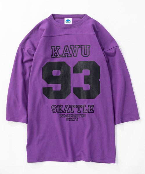 KAVU/カブー FootBall Tee/フットボール Tシャツ（93）（Tシャツ/カットソー）｜KAVU（カブー）