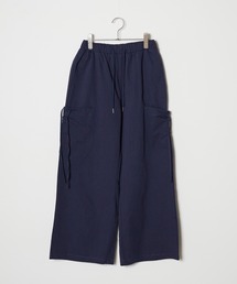 サイドビックポケットリボンカジュアルパンツ