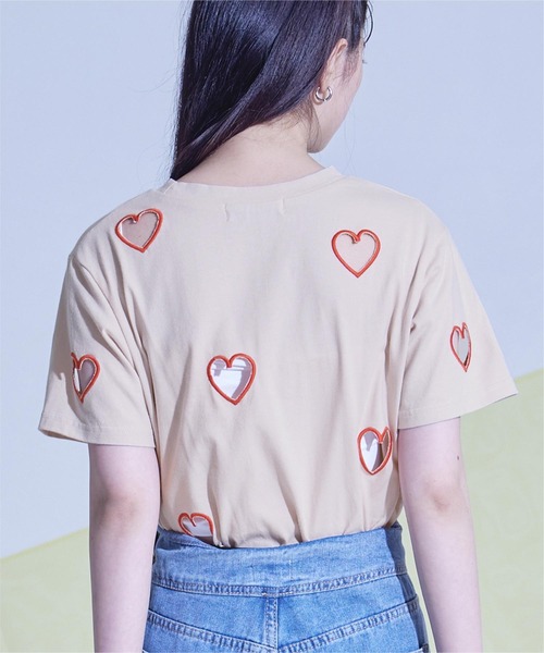 KATE ハートTシャツ KA459_100