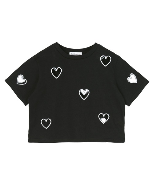 セール】ハートカットTシャツ（Tシャツ/カットソー）｜miette