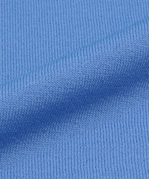 TOKYO SHIRTS(トウキョウシャツ)の「配色ボウタイプルオーバーニット 五分袖(ニット/セーター・レディース・オフホワイト/ブルー・LL/M/L)」の10枚目の写真