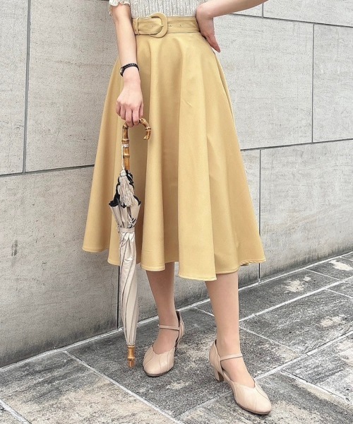 F i.n.t（フィント）の「カラーパレットスカート/F&A/fint（スカート・レディース・パープル/オレンジ/イエロー/ブルー/グリーン/レッド/ピンク/ライトブルー・FREE）」の6枚目の写真