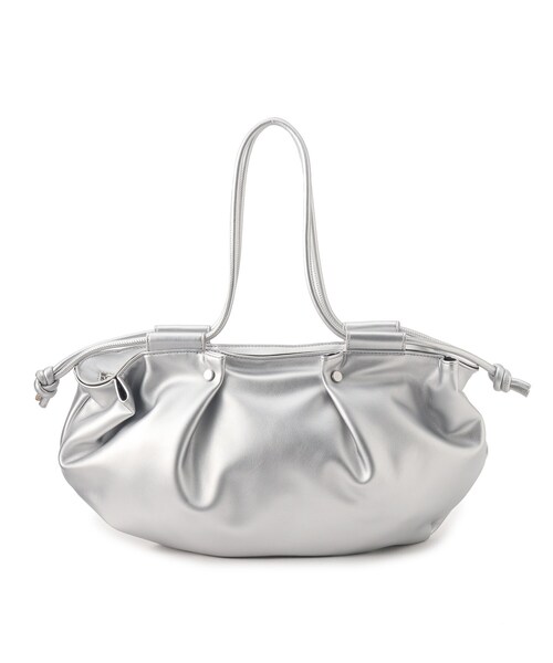 GALLEST(ギャレスト)の「◆タックハンドバッグ(ハンドバッグ・レディース・ブラック/シルバー/イエロー系その他・00)」の13枚目の写真