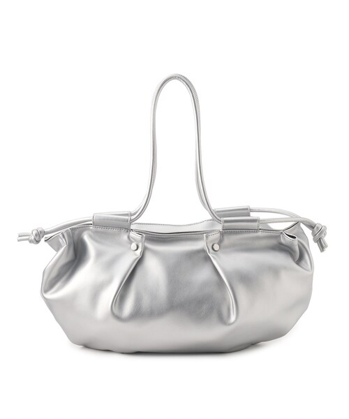 GALLEST(ギャレスト)の「◆タックハンドバッグ(ハンドバッグ・レディース・ブラック/シルバー/イエロー系その他・00)」の15枚目の写真