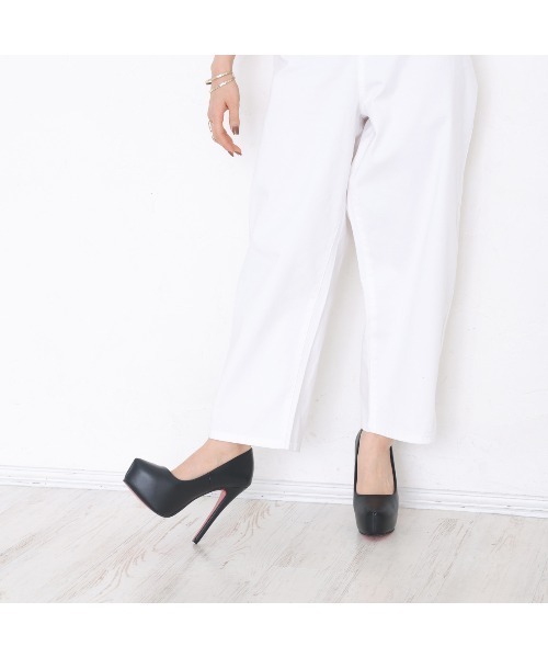 DEMETER（デメテル）の「クッションインソール 厚底 ピンヒール パンプス（パンプス・レディース・シルバー/ブラック系その他/ブラック系その他3/ブラック系その他2/ブラック/ブラック系その他4/ホワイト・S/M/L/LL）」の12枚目の写真