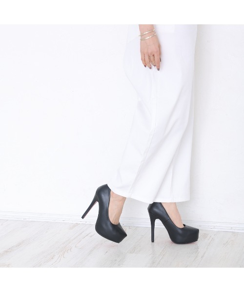 DEMETER（デメテル）の「クッションインソール 厚底 ピンヒール パンプス（パンプス・レディース・シルバー/ブラック系その他/ブラック系その他3/ブラック系その他2/ブラック/ブラック系その他4/ホワイト・S/M/L/LL）」の13枚目の写真