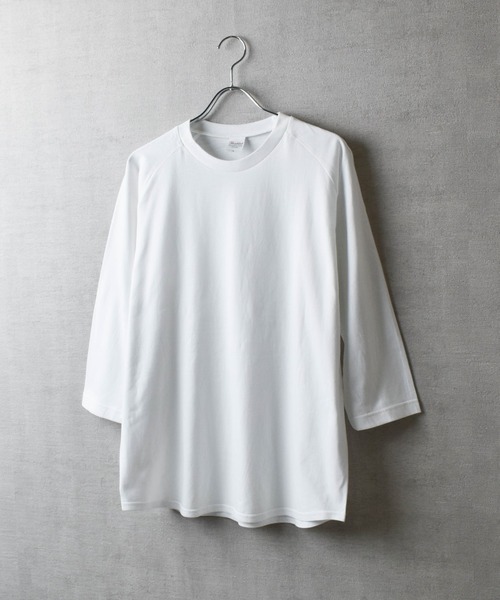 Printstar(プリントスター)の「【Printstar / プリントスター】5.6オンス ヘビーウェイト ベースボールTシャツ(Tシャツ/カットソー・メンズ・杢グレー/ブラック×ホワイト/ホワイト×ブラック/ホワイト/ブラック・XL/L/M)」の2枚目の写真