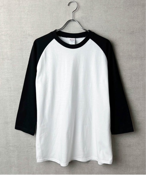 Printstar(プリントスター)の「【Printstar / プリントスター】5.6オンス ヘビーウェイト ベースボールTシャツ(Tシャツ/カットソー・メンズ・杢グレー/ブラック×ホワイト/ホワイト×ブラック/ホワイト/ブラック・XL/L/M)」の13枚目の写真