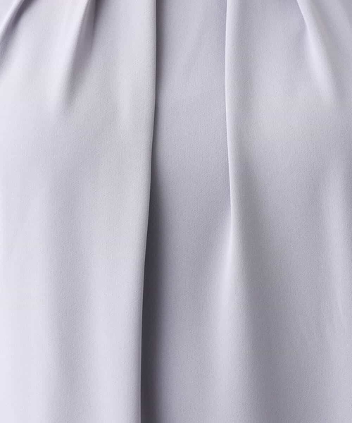 OFUON le MK（オフオンルエムケー）の「フロントタックジョーゼットブラウス/洗える/WEB限定サイズ（Tシャツ/カットソー・レディース・グレイッシュブルー/ホワイト/ピンク/ネイビー・40/38/36）」の18枚目の写真