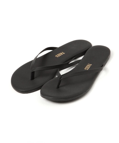 BABYLONE（バビロン）の「【TKEES】トングサンダル（サンダル・レディース・ブラック/アイボリー・7/8）」の2枚目の写真