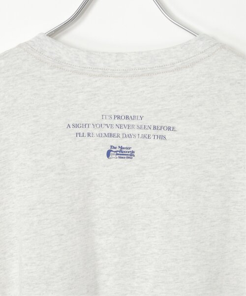 VENCEEXCHANGE(ヴァンスエクスチェンジ)の「PLAUSIBLE ピグメントTシャツ(Tシャツ/カットソー・レディース・オフホワイト/チャコールグレー/ライトグレー・FREE)」の16枚目の写真