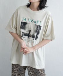 PLAUSIBLE ピグメントTシャツ